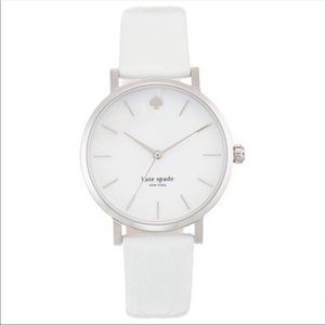 Kate Spade white leather & Mother of Pearl watch